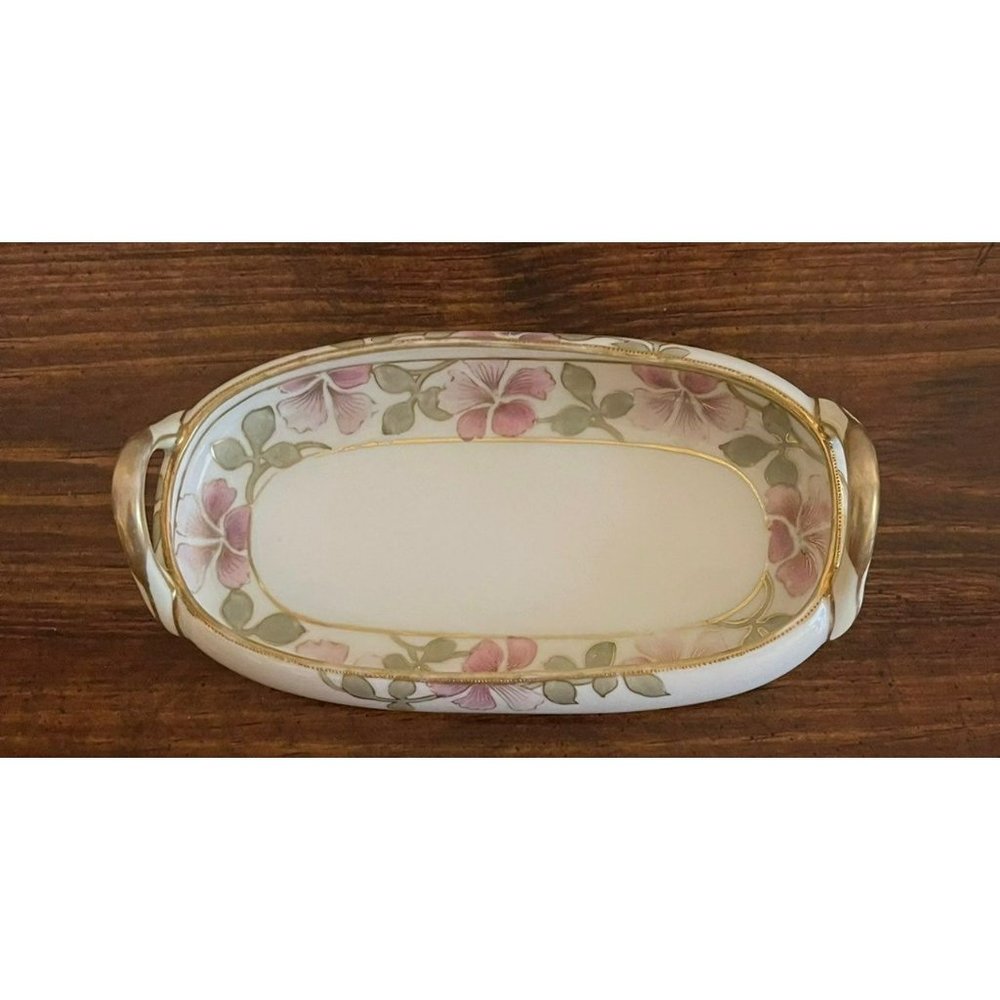 Vintage Doubled Handled Dish